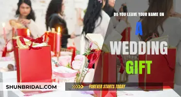 Should You Include Your Name on a Wedding Gift? Etiquette Explained