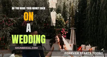 How to Ensure You Don't Lose Money on Your Wedding