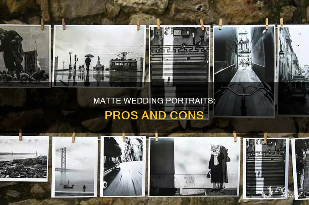 do you mat wedding portrait