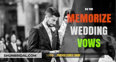 Memorizing Wedding Vows: A Heartfelt Tradition or Modern Choice?
