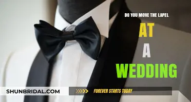 How to Wear Your Lapel with Style on Your Wedding Day
