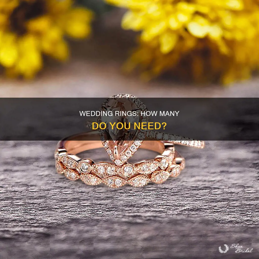 do you need 2 rings for a full wedding ring