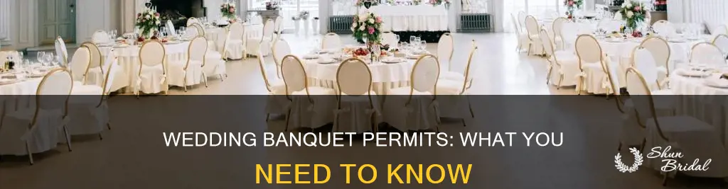 do you need a banquet permit for wedding