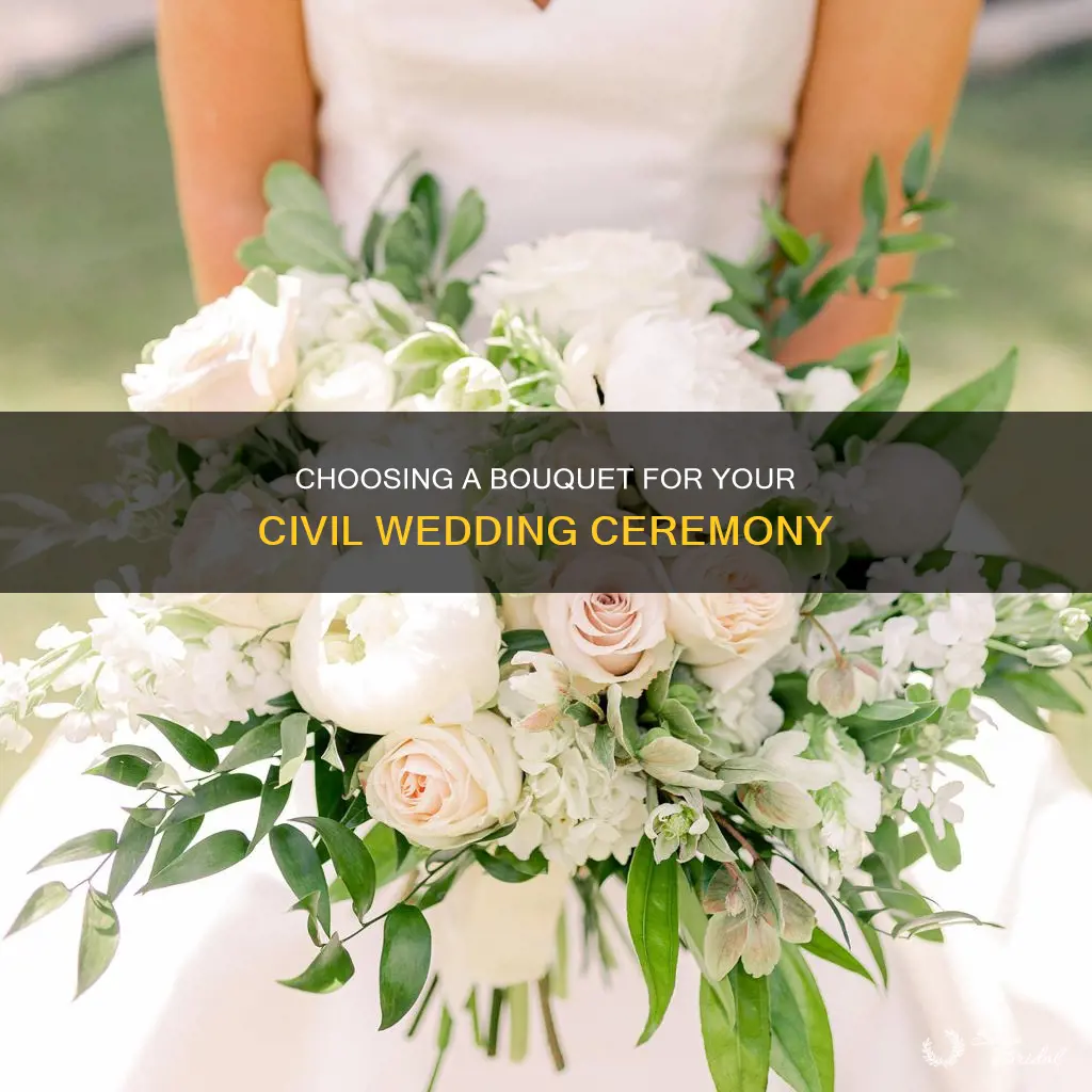 do you need a bouquet for civil wedding