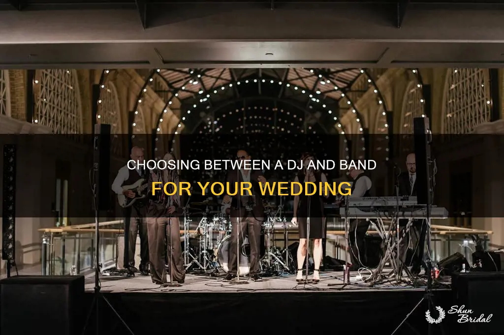 do you need a dj or band for a wedding