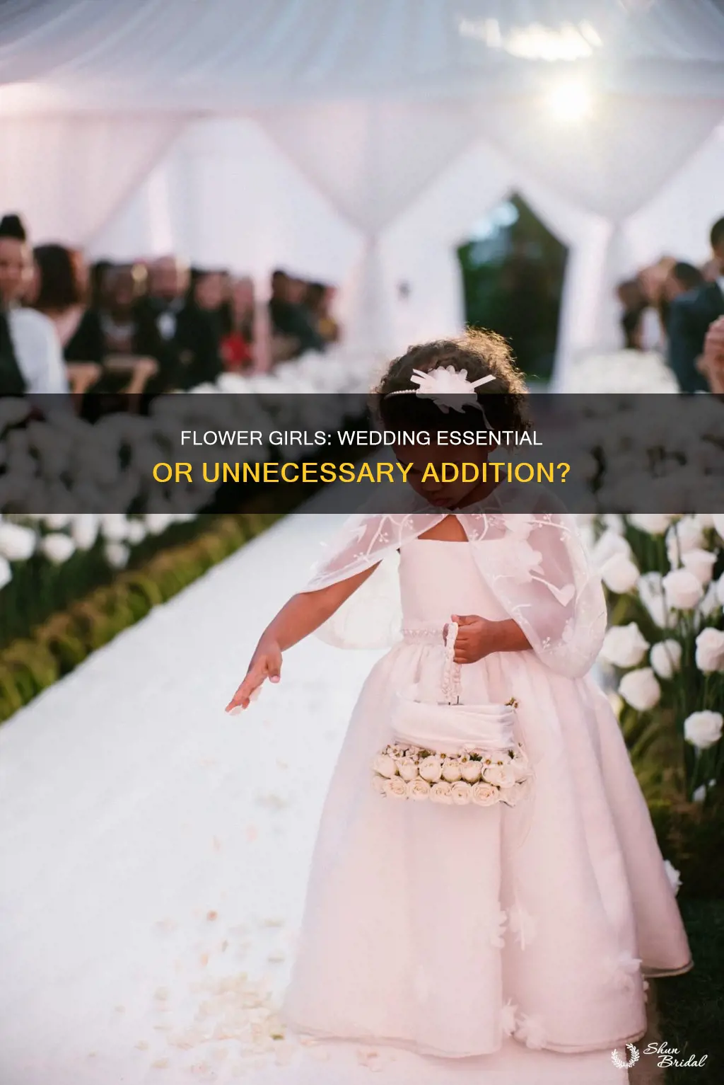 do you need a flower girl at a wedding