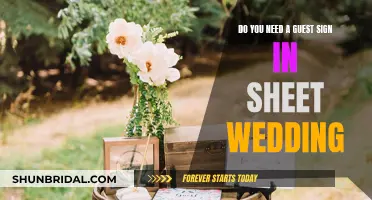 Guest Sign-In Sheet: A Wedding Necessity?