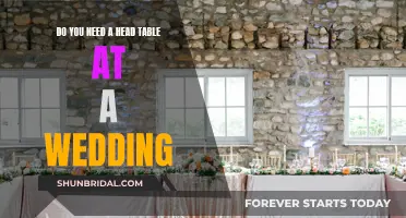 The Wedding Head Table: Is It Necessary?