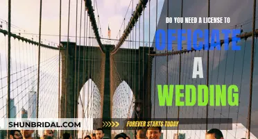 Officiating Weddings: Do You Need a License?
