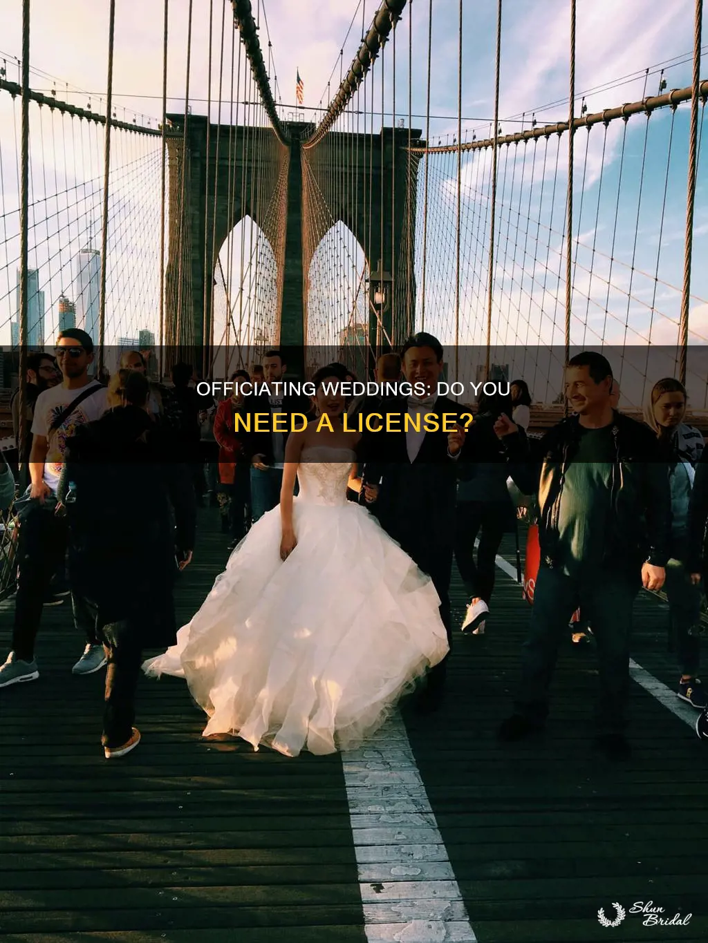 do you need a license to officiate a wedding