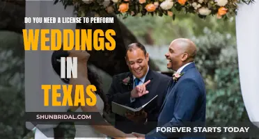 Weddings in Texas: License Requirements for Officiants