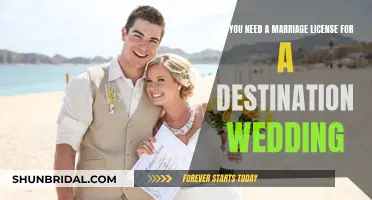 Destination Wedding: License Requirements and Your Options