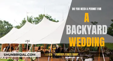 Backyard Nuptials: Permits and Their Importance