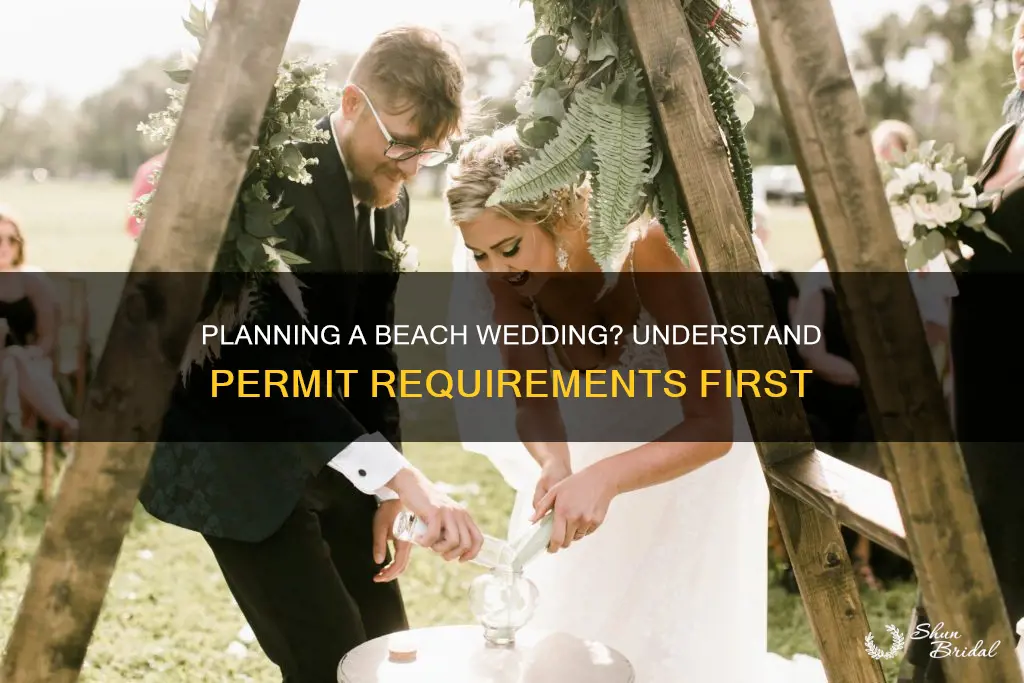 do you need a permit for a beach wedding