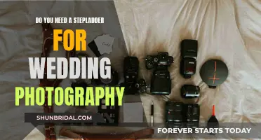 Stepladder Use for Wedding Photography: Is It Necessary?