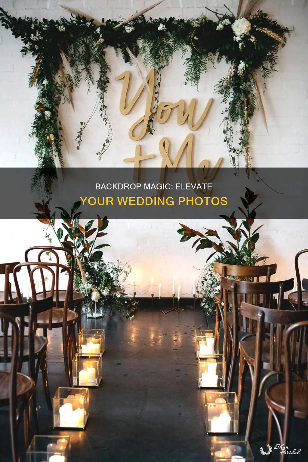 do you need a wedding backdrop