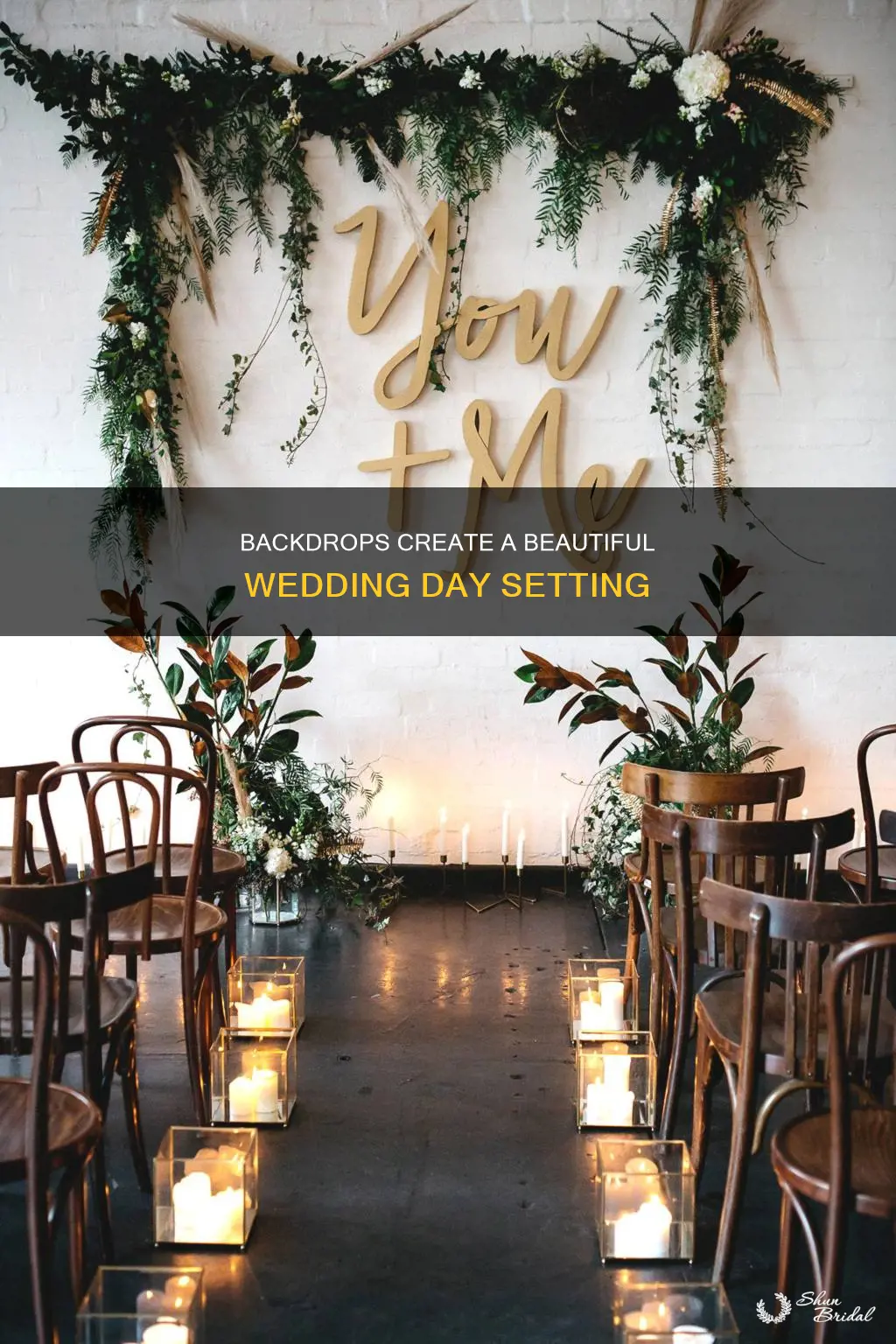 do you need a wedding backdrup