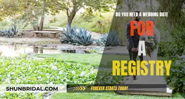 A Wedding Date: The Registry Conundrum