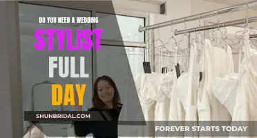 A Wedding Stylist: Full-Day Commitment or Not?