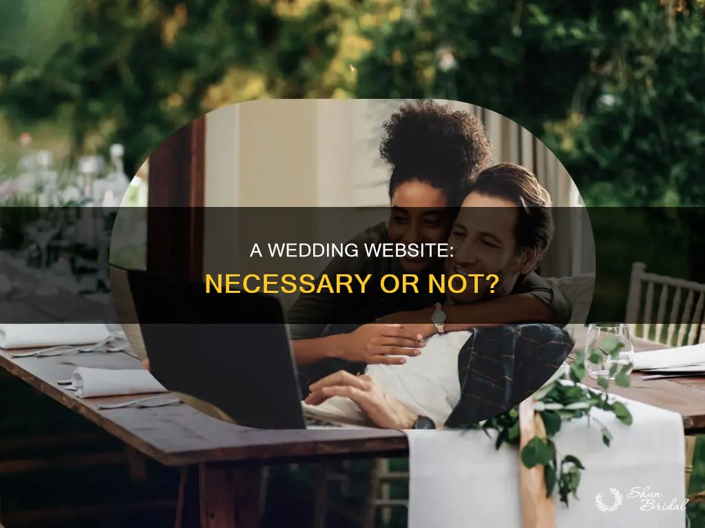 do you need a wedding website