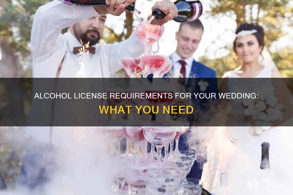 do you need an alcohol license for a wedding