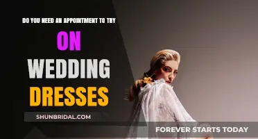 Finding Your Dream Wedding Dress: Appointments Essential?