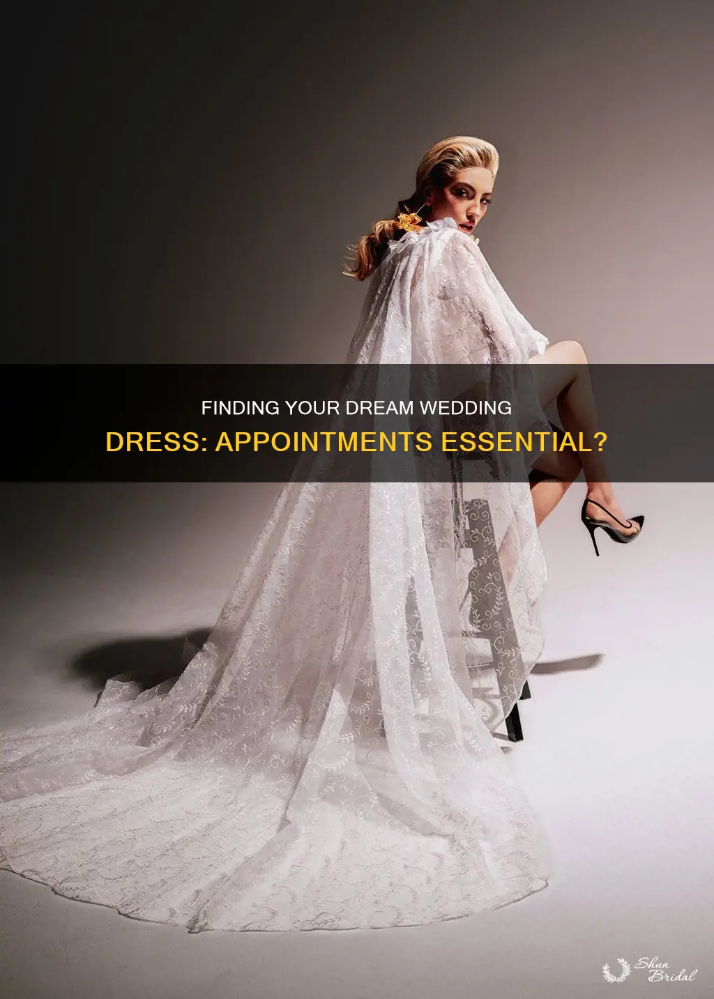 do you need an appointment to try on wedding dresses