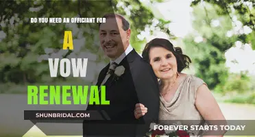 Vow Renewal Officiant: Essential or Optional for Your Ceremony?