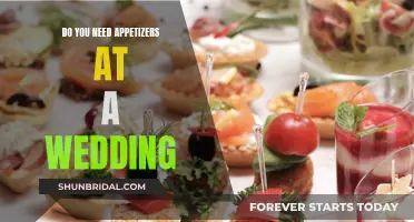Appetizers at Weddings: Are They Necessary?