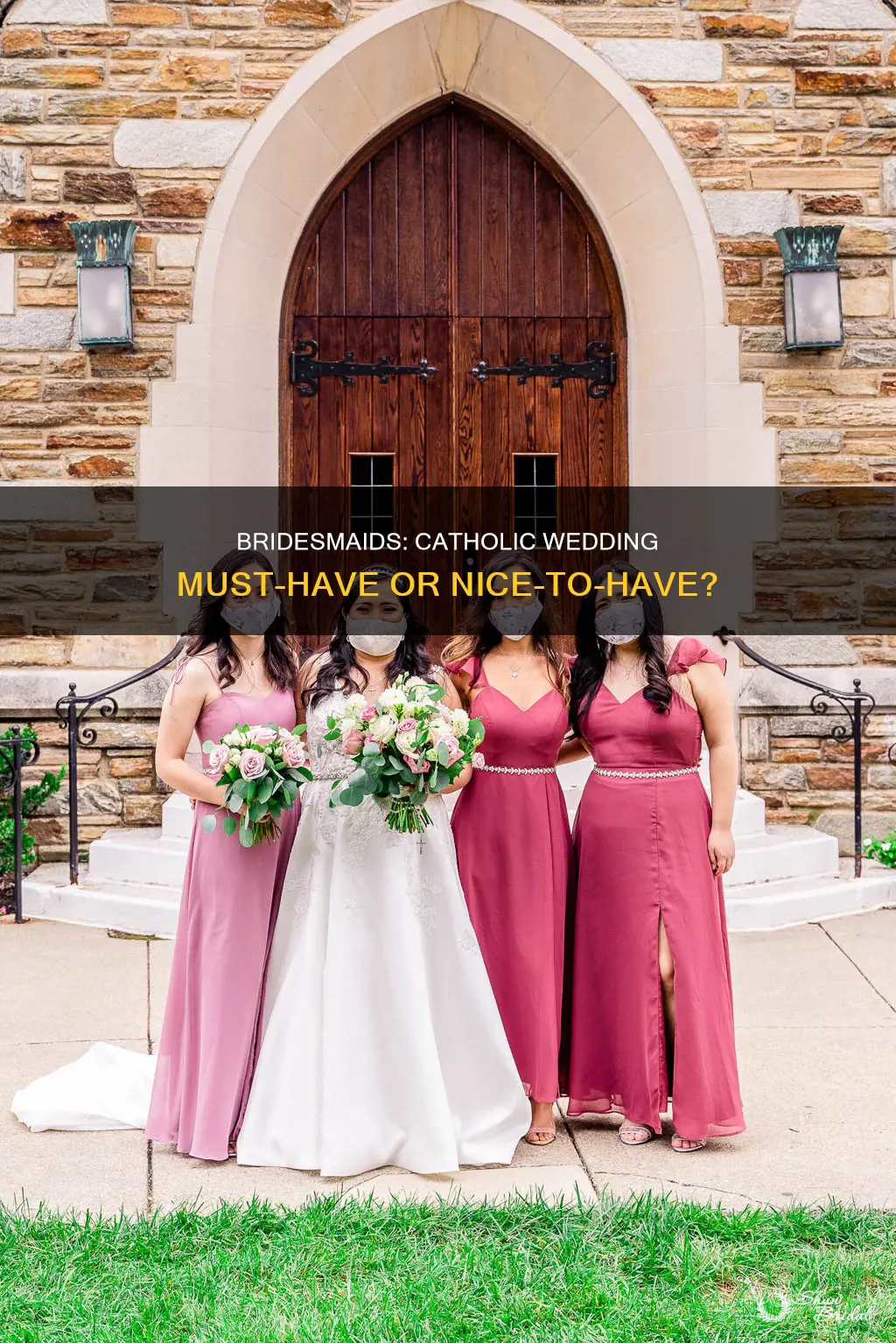 do you need bridesmaids in a catholic wedding