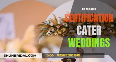 Catering Weddings: Do You Need Certification?