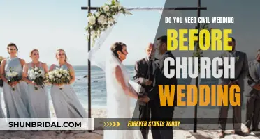 Civil Weddings: A Prerequisite for Church Weddings?