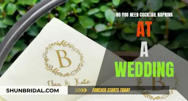 Cocktail Napkins: A Wedding Essential or Unnecessary Extra?