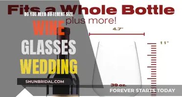 Wine Glasses for Weddings: Size and Style Guide