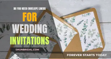 Envelope Liners for Wedding Invites: Necessary or Not?