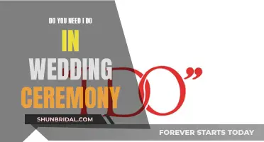 The Wedding Ceremony: What You Need to Say 'I Do