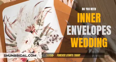 Wedding Inner Envelopes: Are They Necessary?