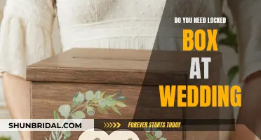 Securing Wedding Gifts: Locked Box, a Necessity?