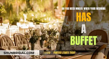 Buffet Weddings: Do You Still Need Menus?