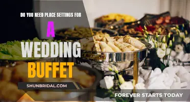 Place Settings: Wedding Buffet Necessity or Unnecessary Fuss?