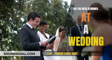Readings at Weddings: Necessary or Not?