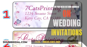 Return Address on Wedding Invites: To Include or Not?