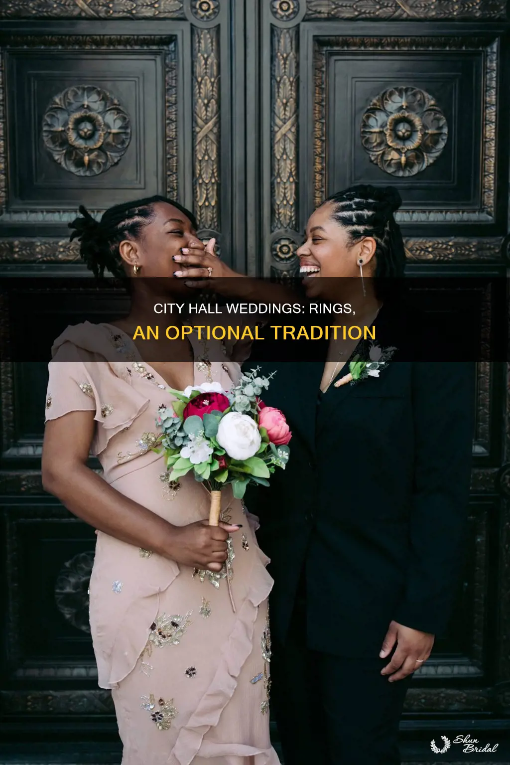 do you need rings for city hall wedding