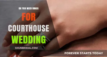 Courthouse Weddings: Rings, an Optional Tradition