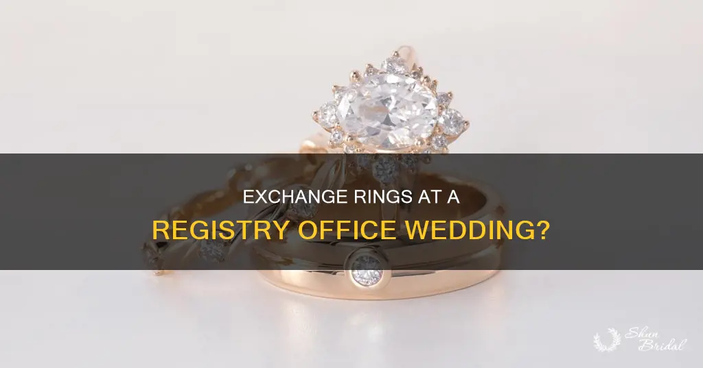 do you need rings for registry office wedding