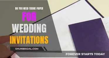 Tissue Paper for Wedding Invites: Necessary or Not?