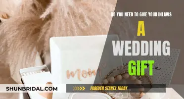 In-laws and Wedding Gifts: To Give or Not?
