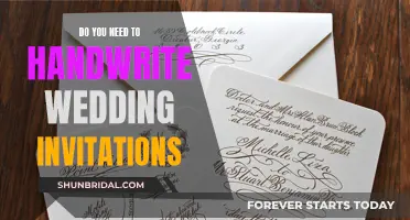 Handwritten Wedding Invites: A Must or a Myth?