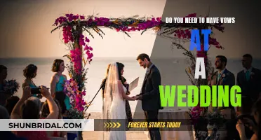 Vows at Weddings: Necessary or Not?