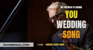Licensing Your Wedding Song: A Legal Must-Do?